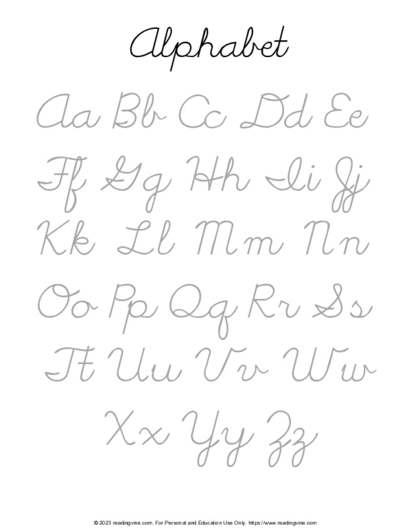 free printable cursive worksheets free printable cursive worksheets