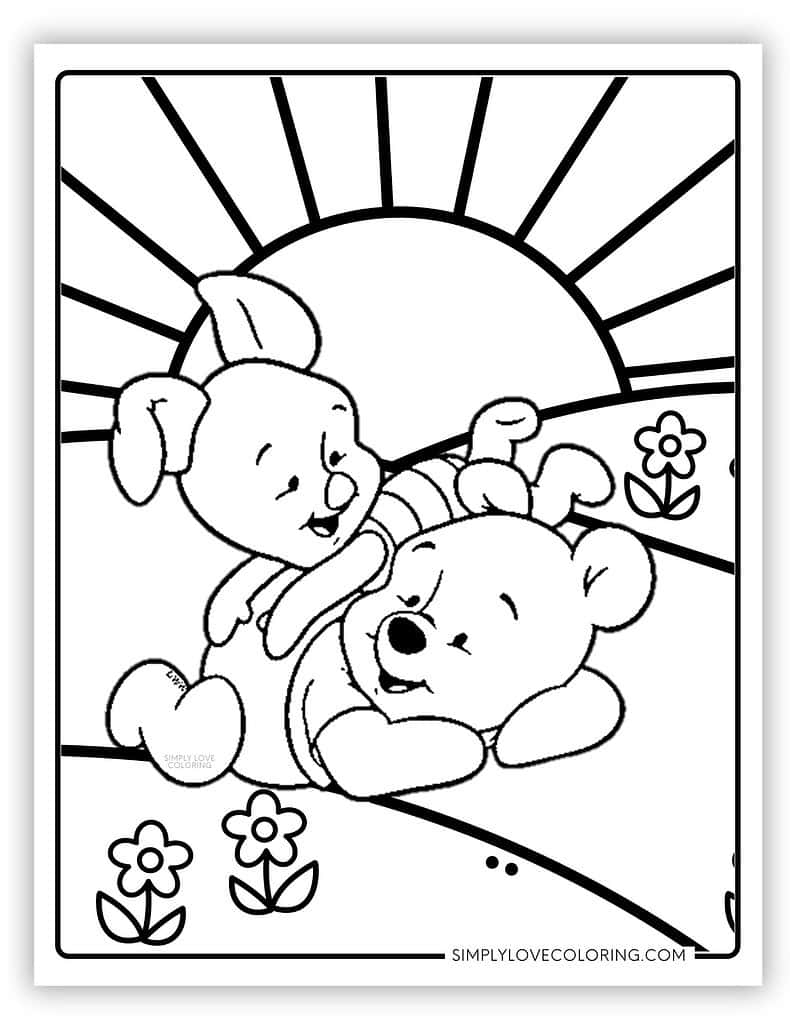 Cute Disney Coloring Pages Free PDF Printables Simply Love Coloring Cute Disney Coloring Pages Free PDF Printables Simply Love Coloring
