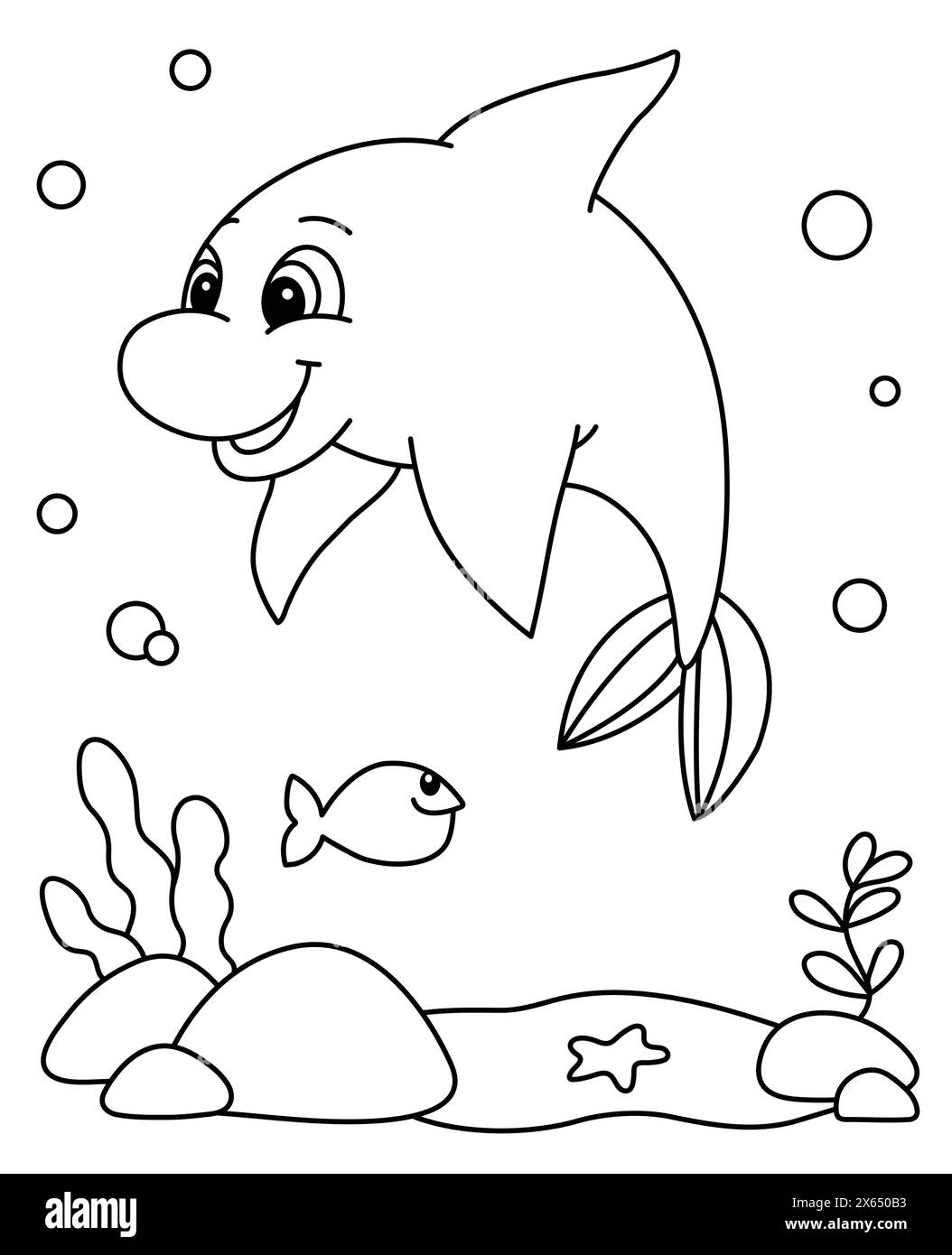 sea animal coloring pages