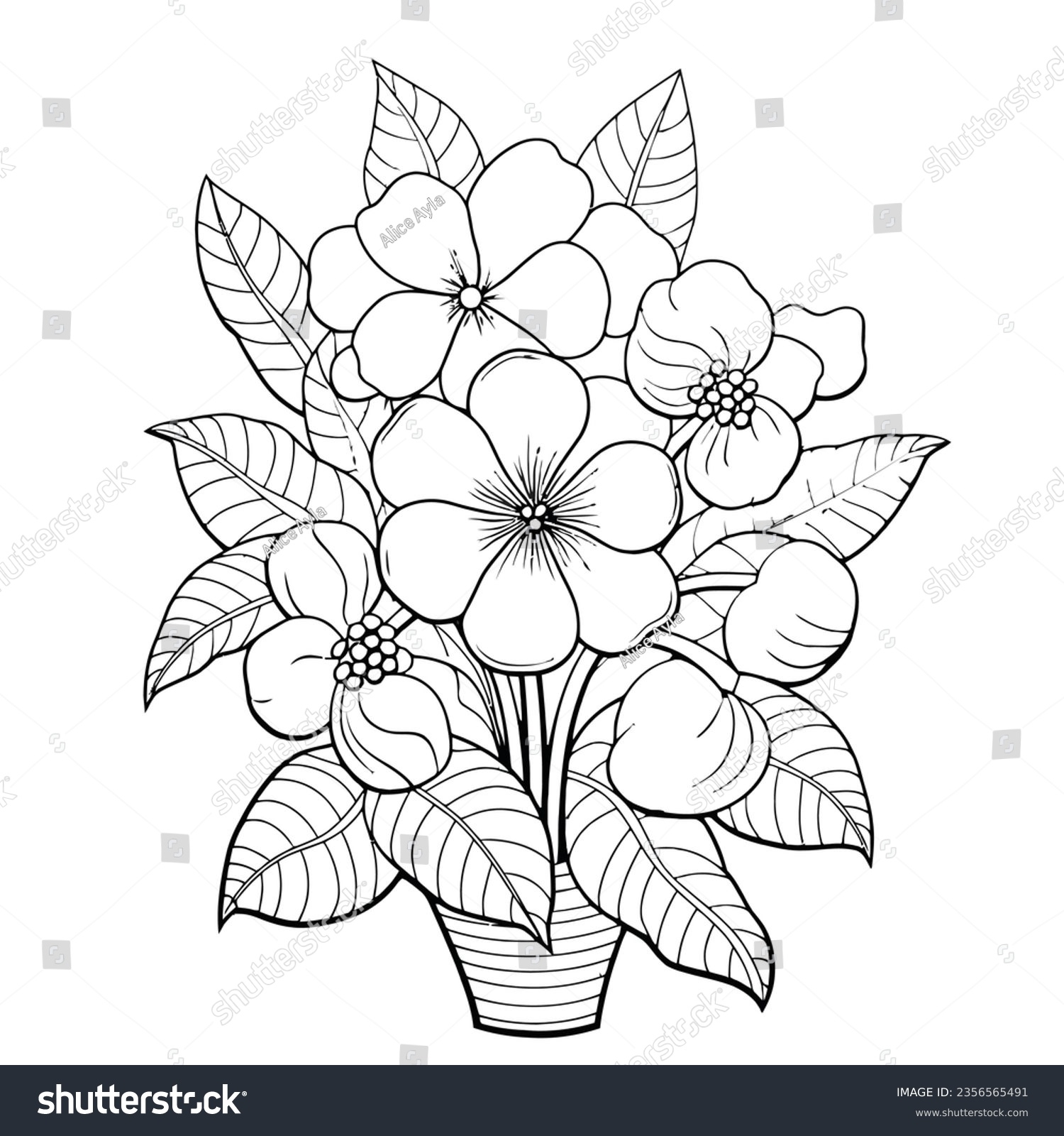 printable flowers for coloring