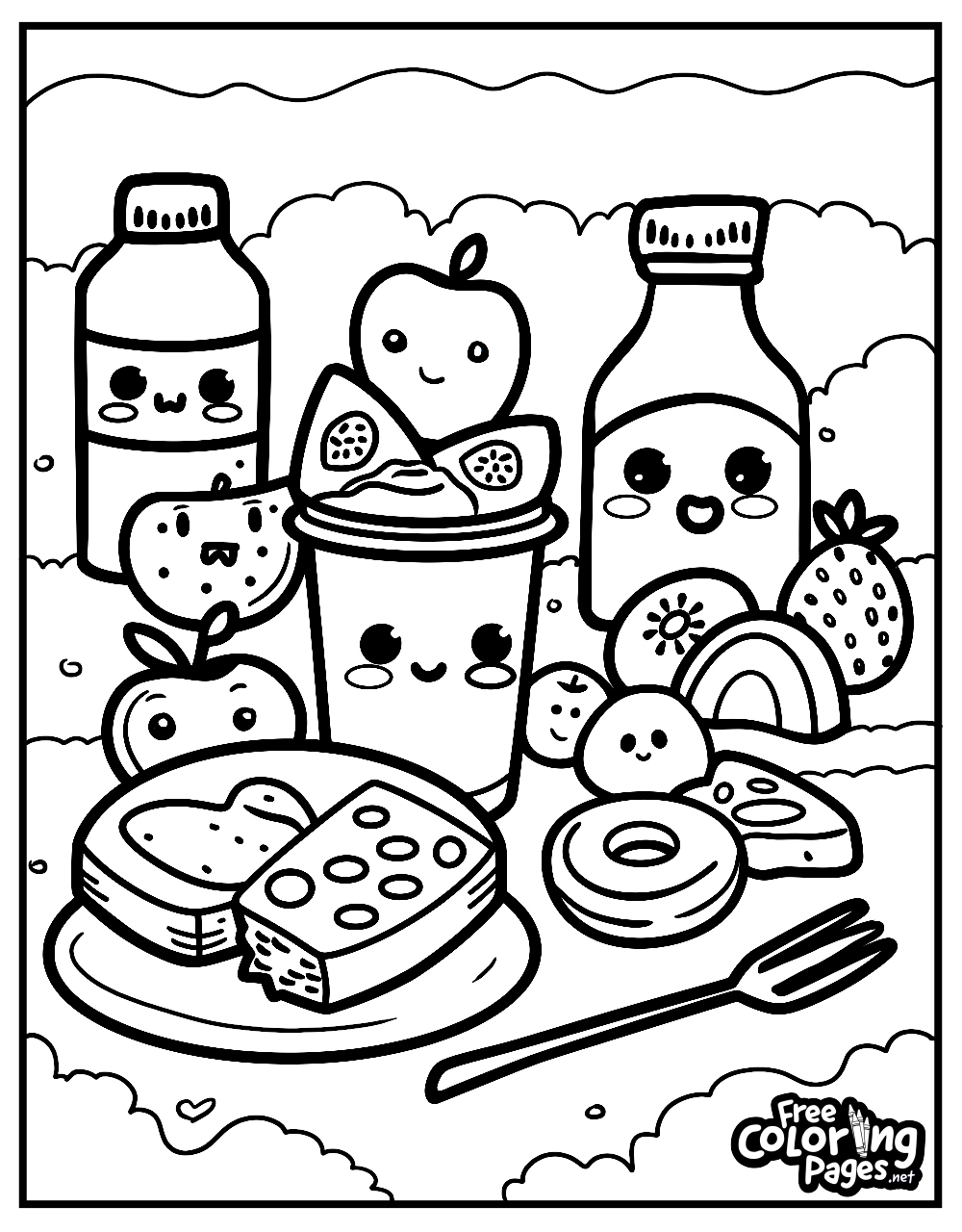 free printable cute coloring pages free printable cute coloring pages
