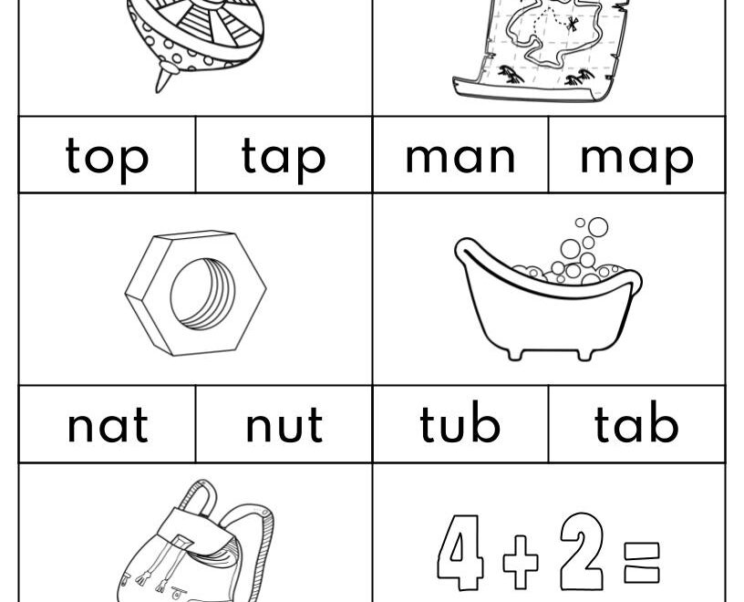 CVC Words Say And Write The CVC Words Phonics Worksheets Kindergarten Made By Teachers
