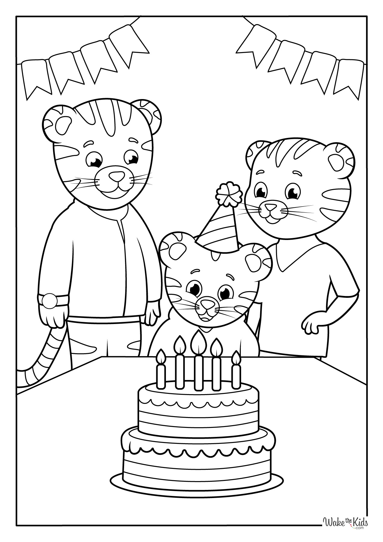 Daniel Tiger s Neighborhood Coloring Pages Free Printable PDFs WakeTheKids Daniel Tiger s Neighborhood Coloring Pages Free Printable PDFs WakeTheKids