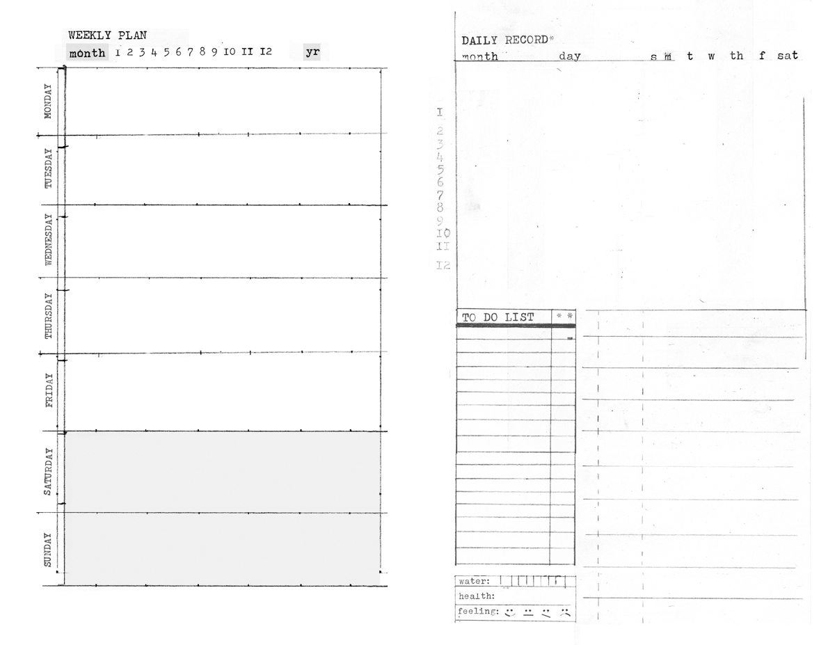 Day Week Month 5 5 X 8 5 Templates Amanda Hawkins Ahhh DesignAmanda Hawkins Ahhh Design