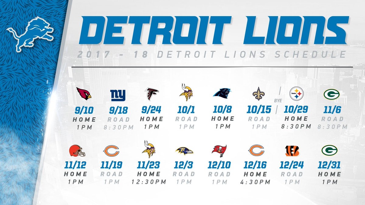 Detroit Lions On X Want Our Schedule On Your Desktop Get The Lions Schedule Wallpaper Https t co rCRXny8myk OnePride Https t co KGCPh2GU6X X