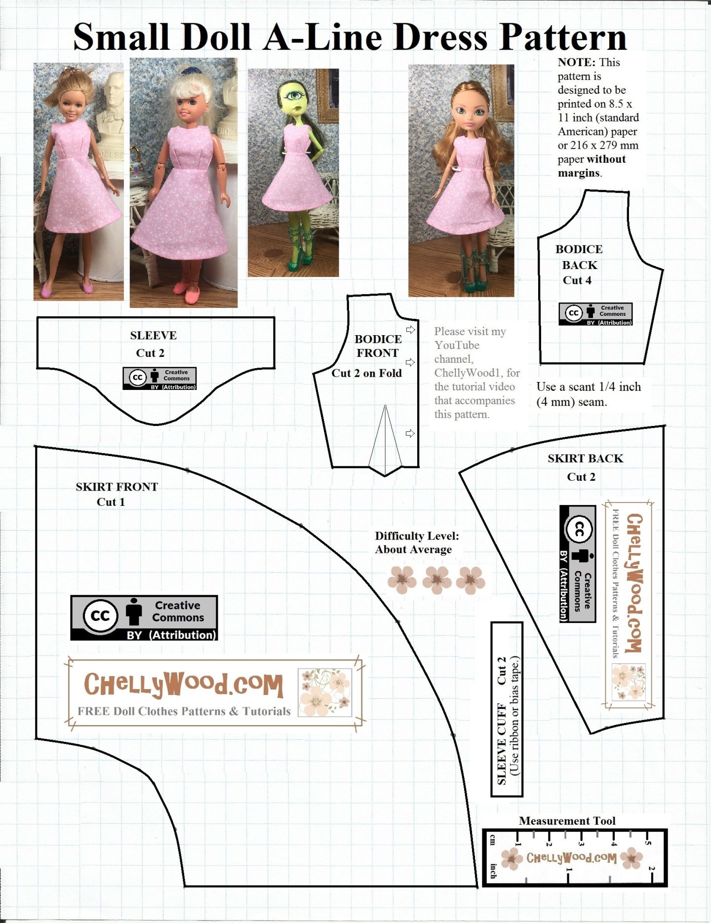 Discover 16 La Dee Da Doll Clothes Patterns FREE Printable And Doll Clothes Patterns Free Ideas On This Pinterest Board Free Printable Sewing Patterns Printable Sewing Patterns Doll Clothes Patterns And More