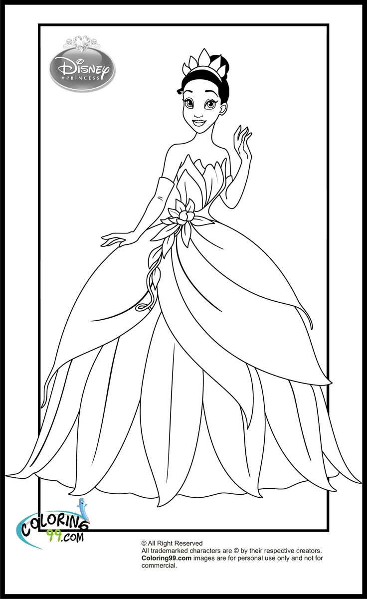 Disney Princess Coloring Pages Disney Princess Coloring Pages