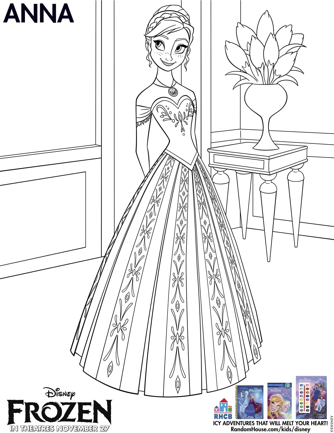printable paper dress kit coloring elsa