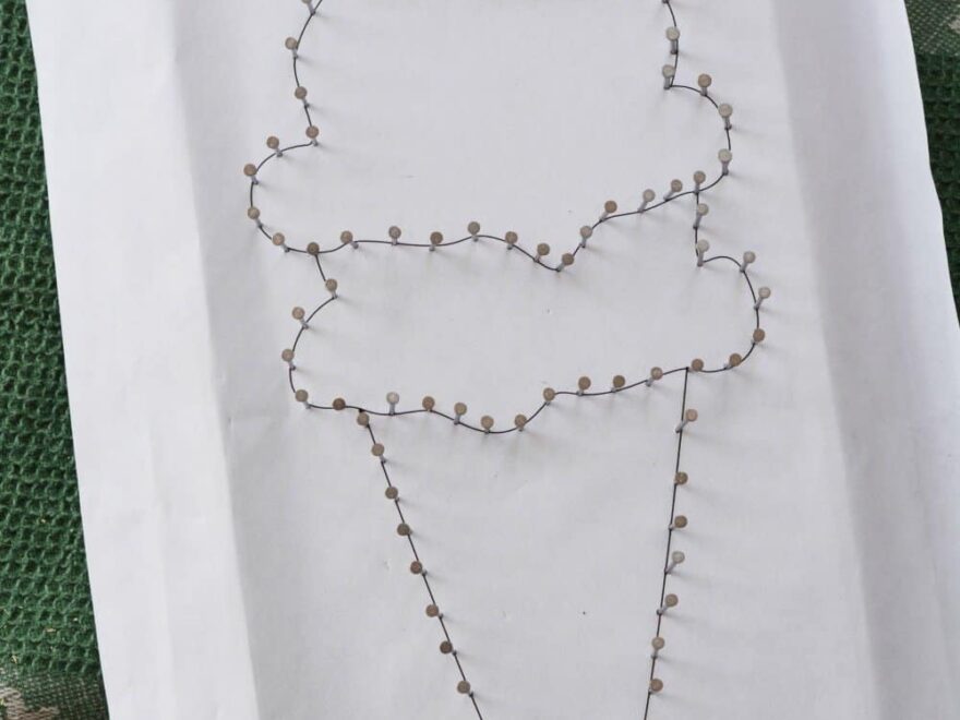 DIY String Art Ice Cream Cone With Template It s A Mother Thing