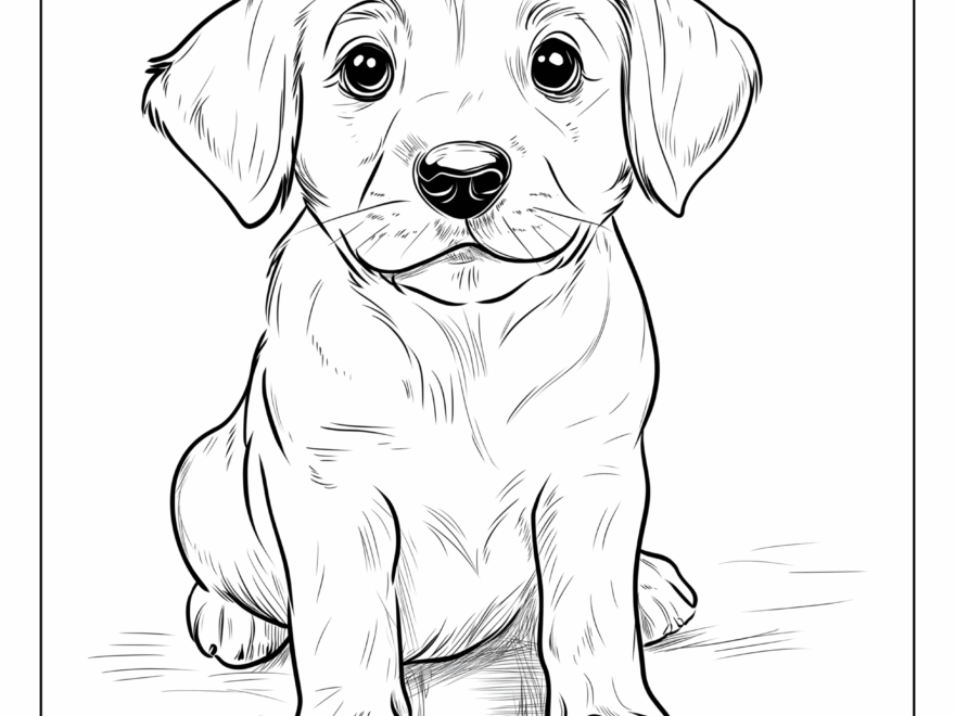 Dog And Puppy Coloring Pages And Coloring Sheets Free Printables Monograms Design Tools Patterns DIY Projects