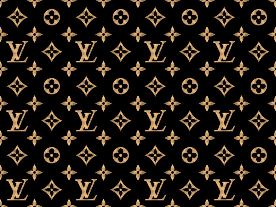 Download Eye catching Louis Vuitton Pattern Perfect For Wall Art Wallpaper Wallpapers