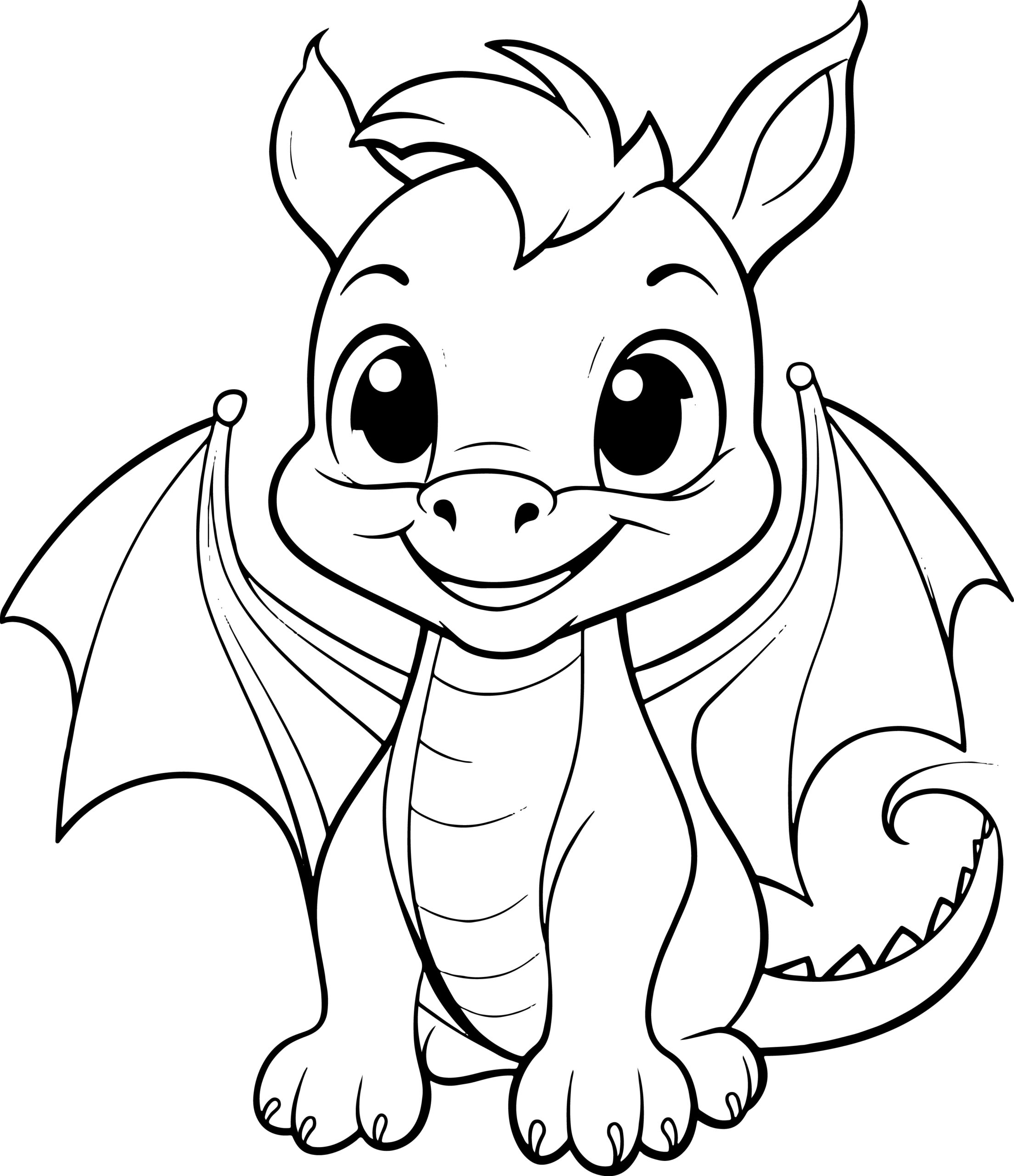 Dragon Coloring Book Super Fun Coloring Pages Of Cute Friendly Dragons Made By Teachers