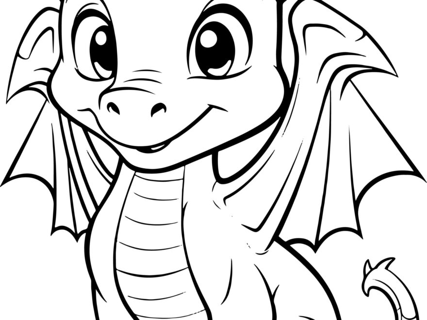 Dragon Coloring Book Super Fun Coloring Pages Of Cute Friendly Dragons Made By Teachers