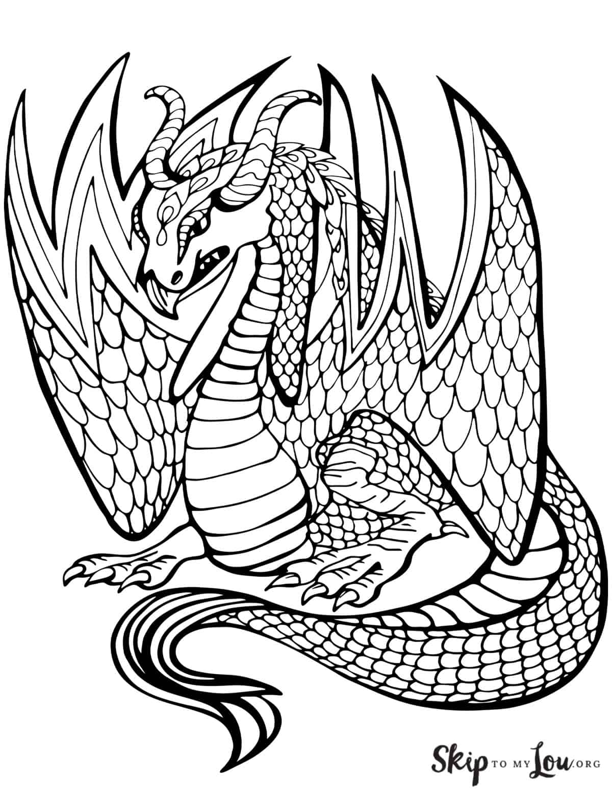 Dragon Coloring Pages Free Printables Dragon Coloring Pages Free Printables