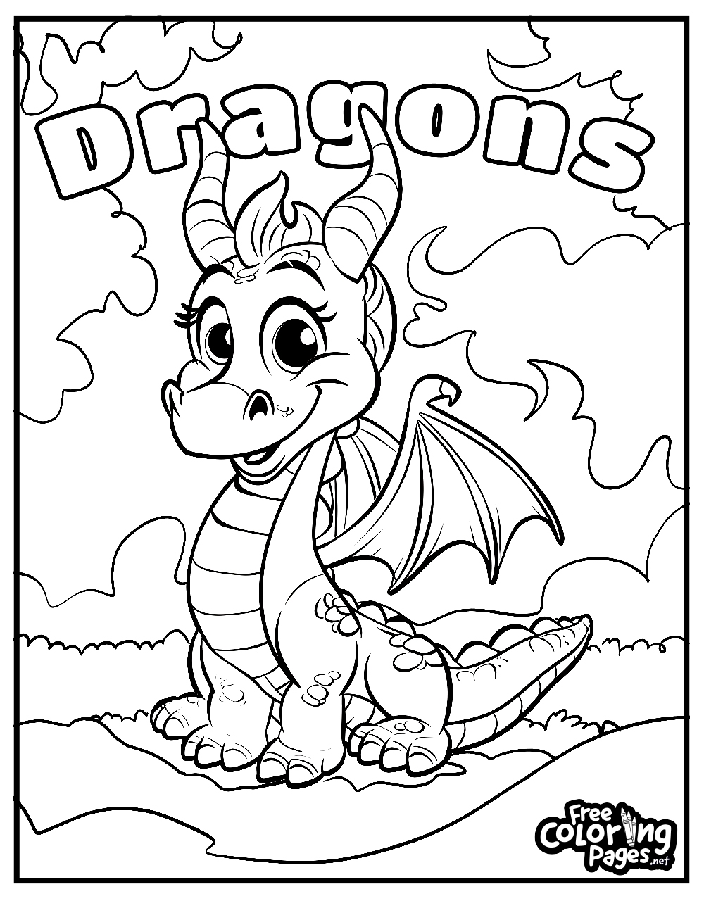 Dragons Coloring Pages Free Coloring Pages Dragons Coloring Pages Free Coloring Pages