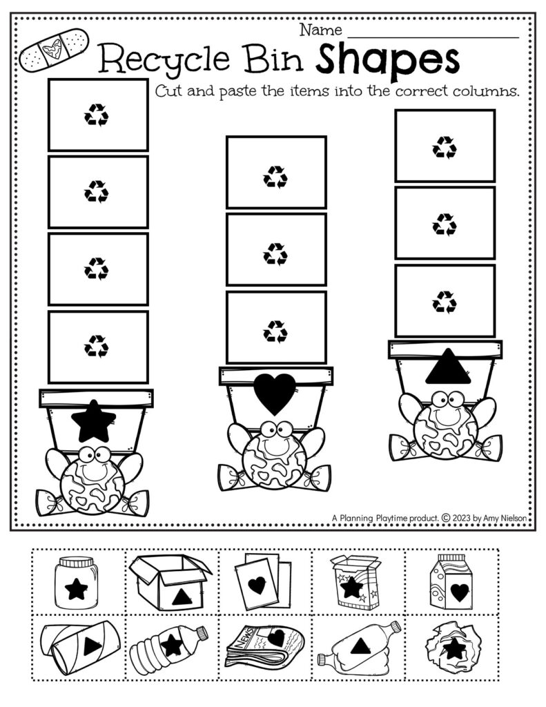 earth day activity worksheets