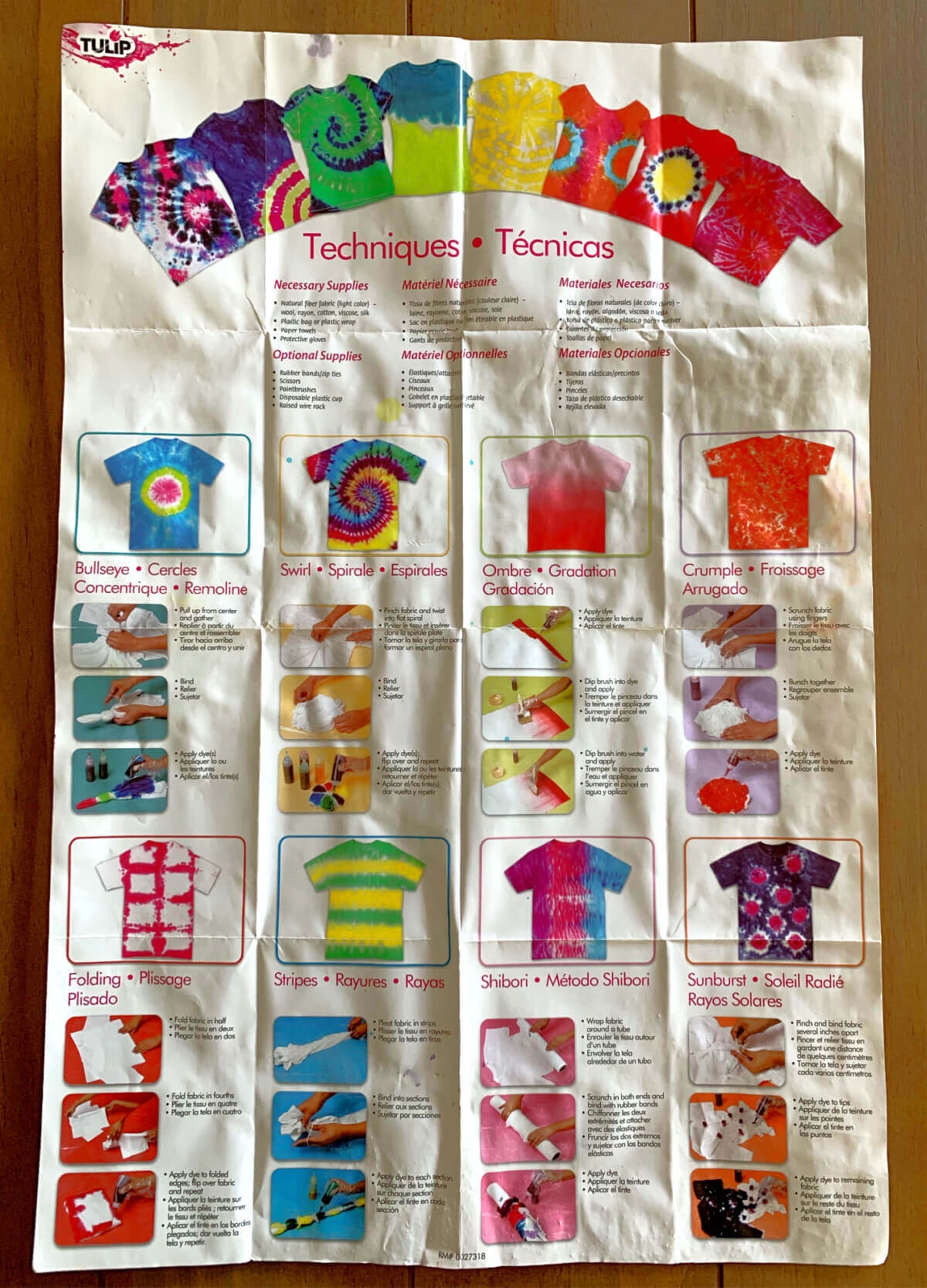 tie dye patterns printable