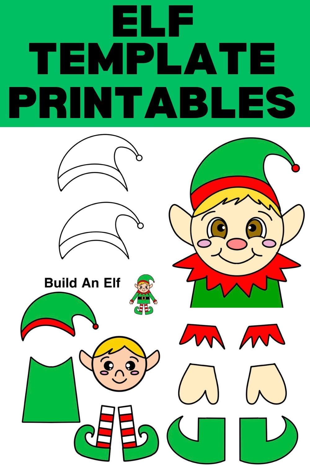 Elf Templates Free Printables For Crafts Elf Templates Free Printables For Crafts