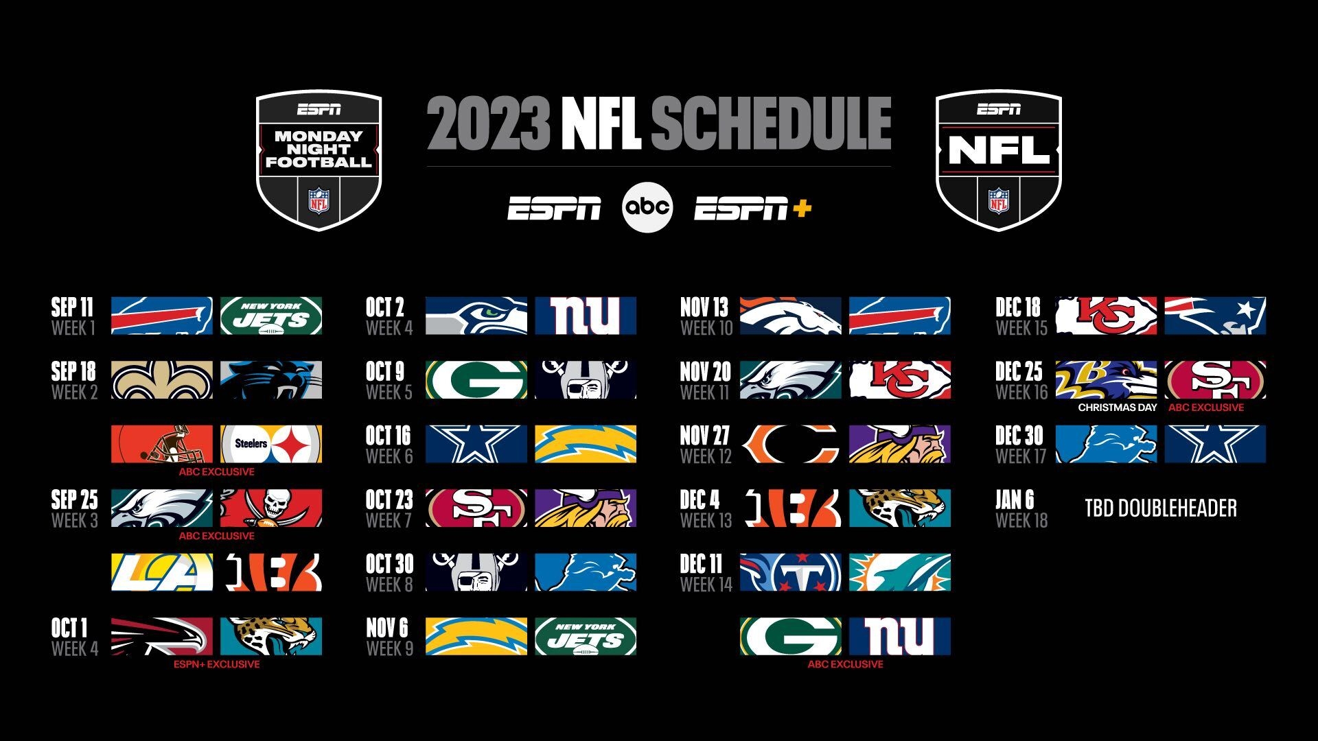 printable nfl schedule week 5