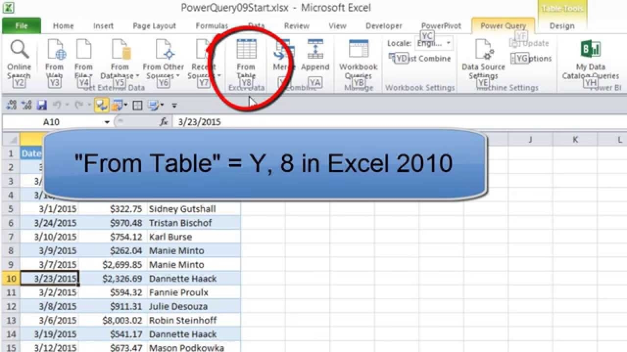 Excel Power Query 09 Merge Multiple Worksheets In Workbook To New Table Using Append Feature YouTube