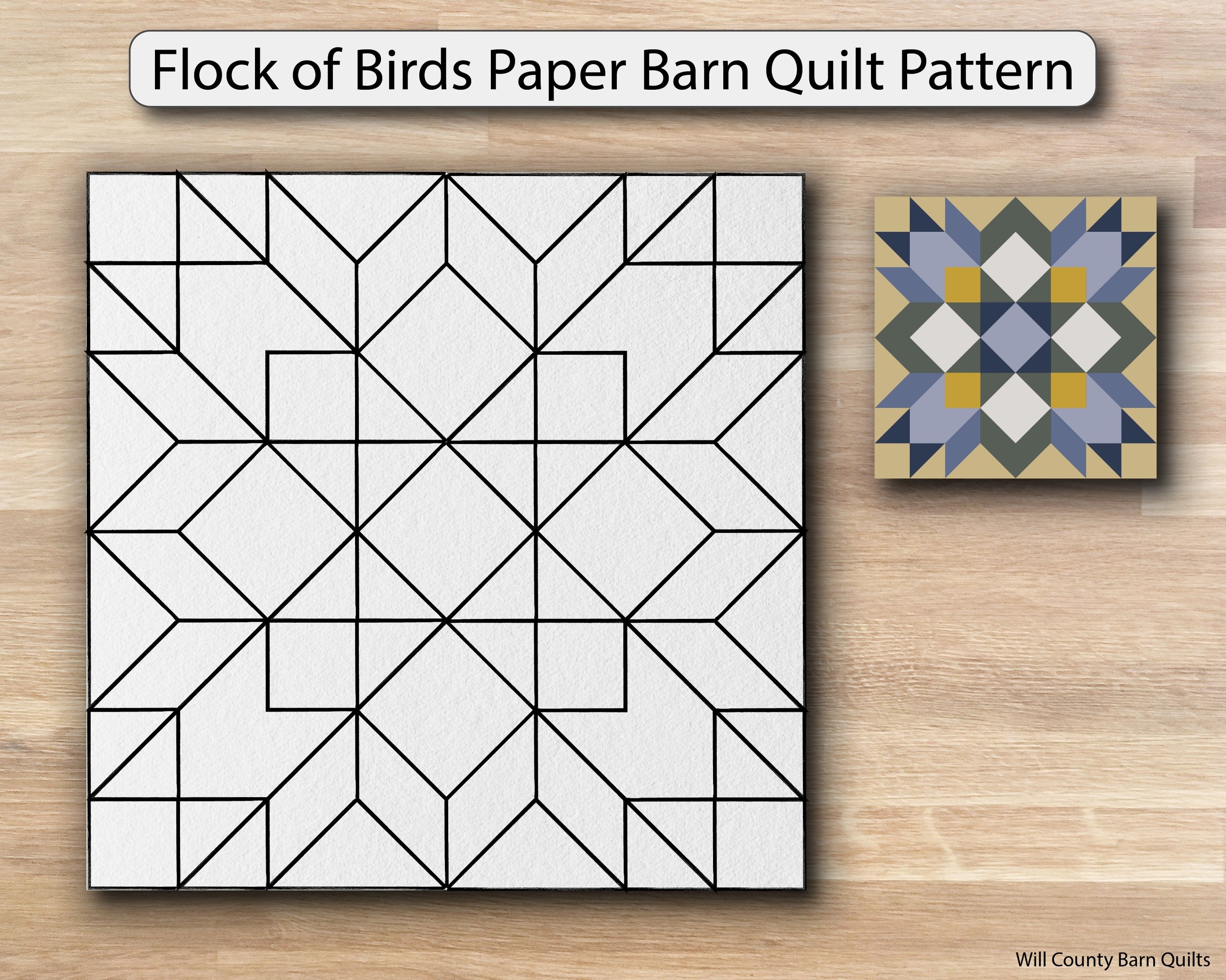 easy free printable barn quilt patterns