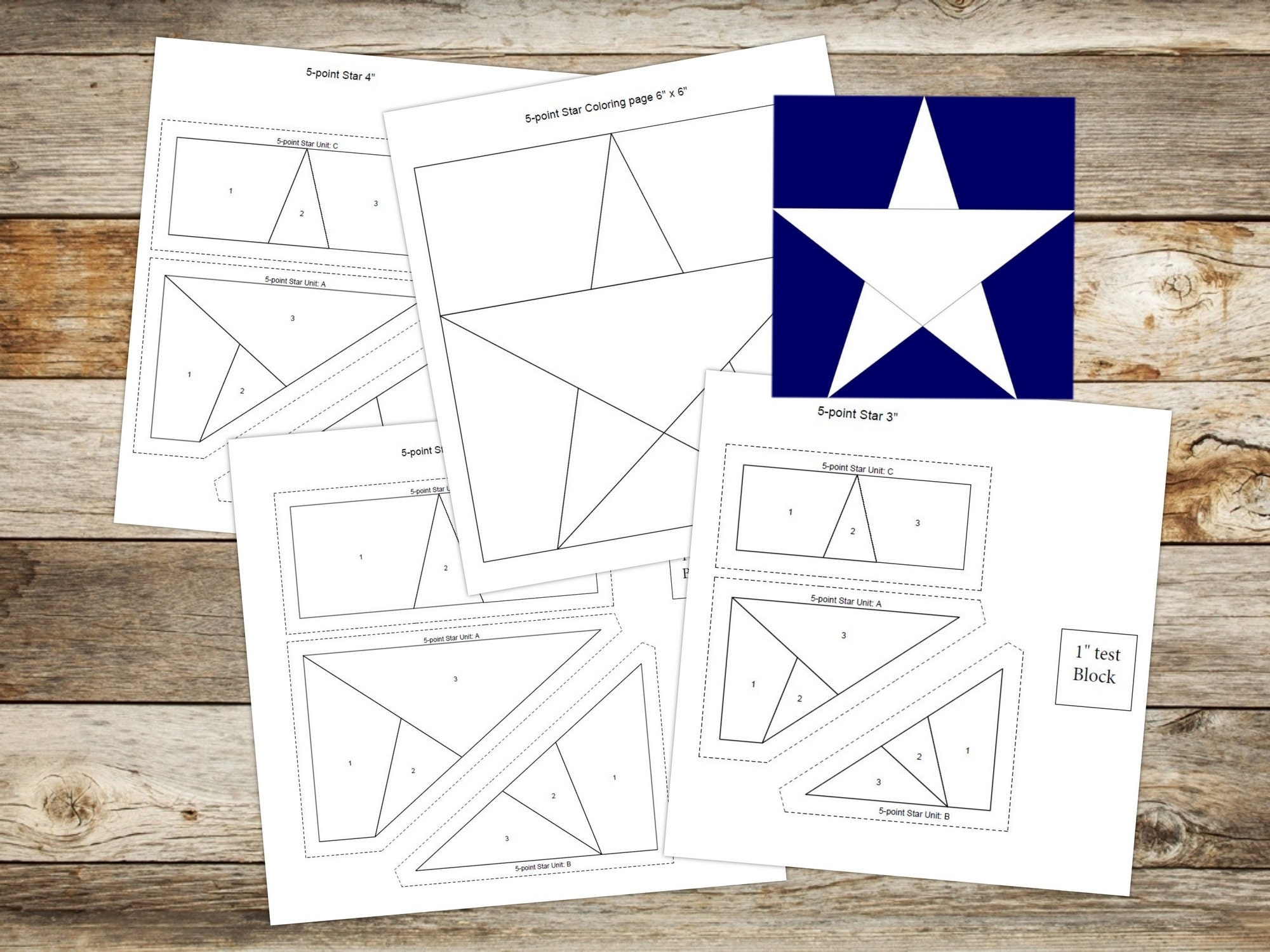 Foundation Paper Piecing FPP Templates 5 point Star Quilt Block Pattern 8 Finished Block Sizes 3 4 5 6 7 8 9 10 pdf instant Download Etsy Foundation Paper Piecing FPP Templates 5 point Star Quilt Block Pattern 8 Finished Block Sizes 3 4 5 6 7 8 9 10 pdf instant Download Etsy