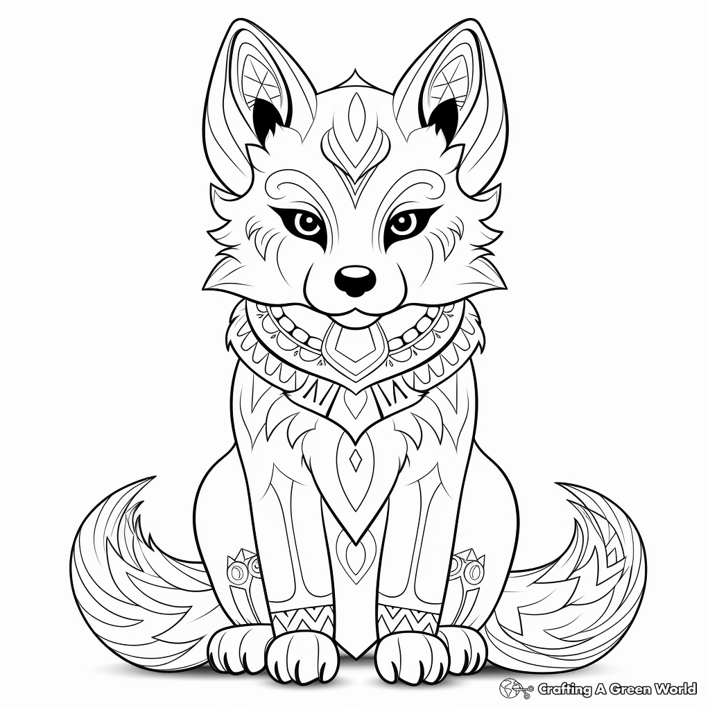 Fox For Adults Coloring Pages Free Printable Fox For Adults Coloring Pages Free Printable