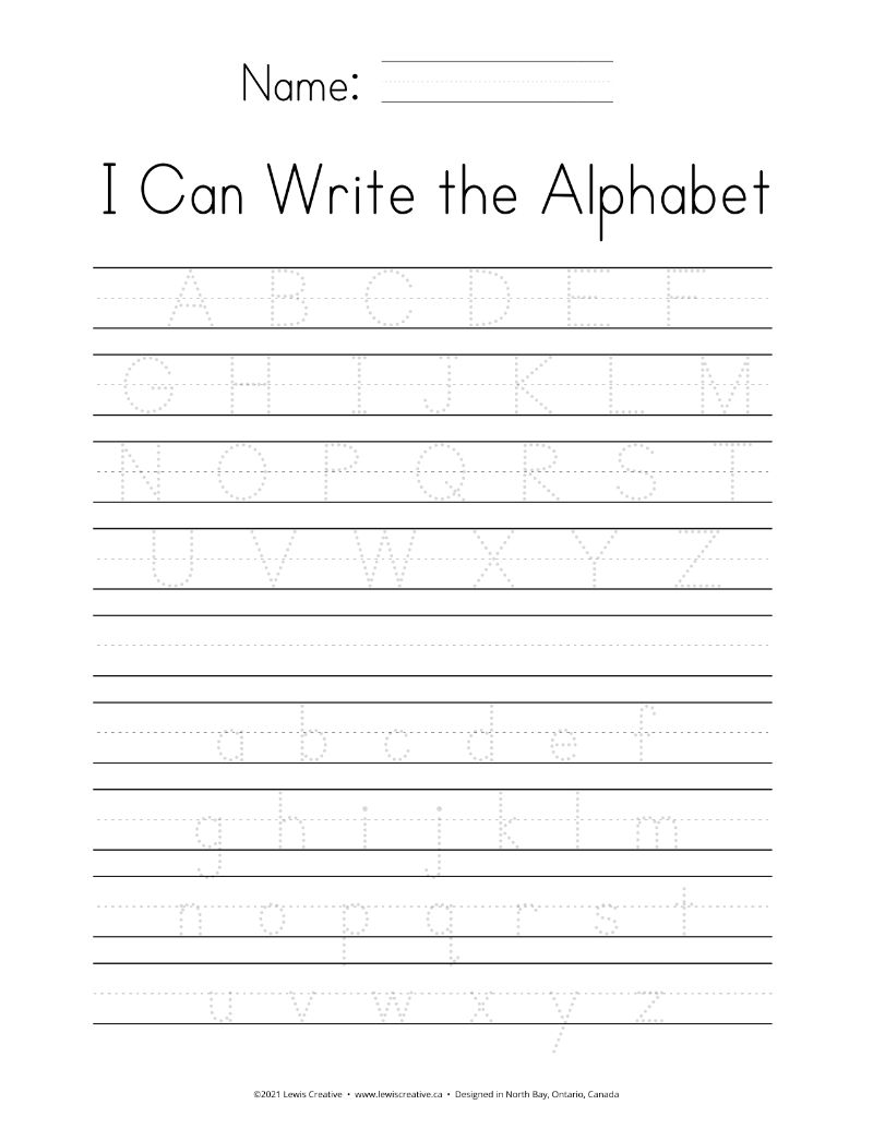 Free Alphabet Tracing Sheets Lewis Creative Free Alphabet Tracing Sheets Lewis Creative