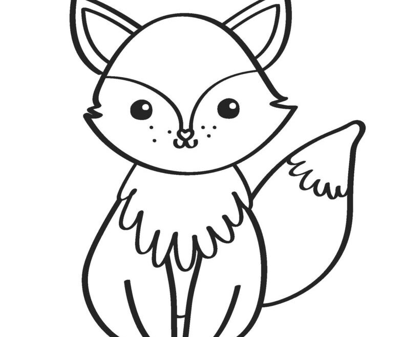 Free And Printable Forest Animals Coloring Pages For Kids