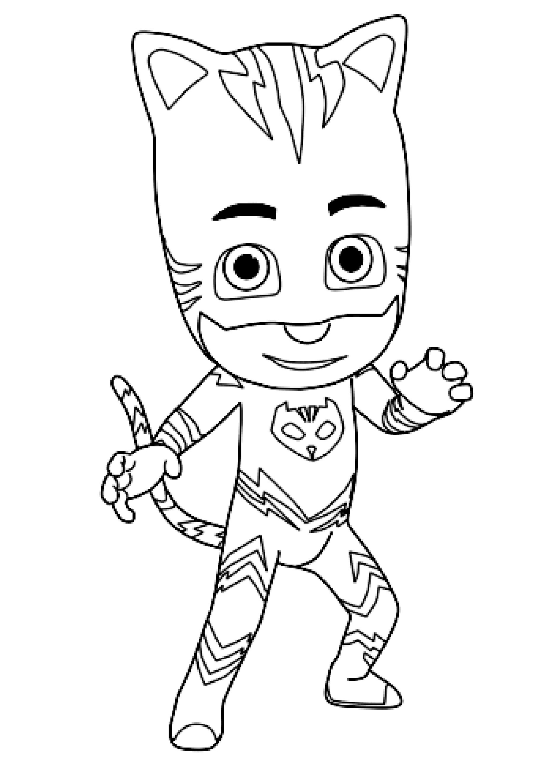 Free And Simple Coloring Page Of PJ Masks PJ Masks Coloring Pages Free And Simple Coloring Page Of PJ Masks PJ Masks Coloring Pages