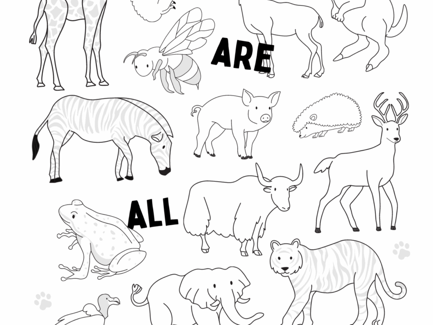 Free Animals Coloring Pages Printable
