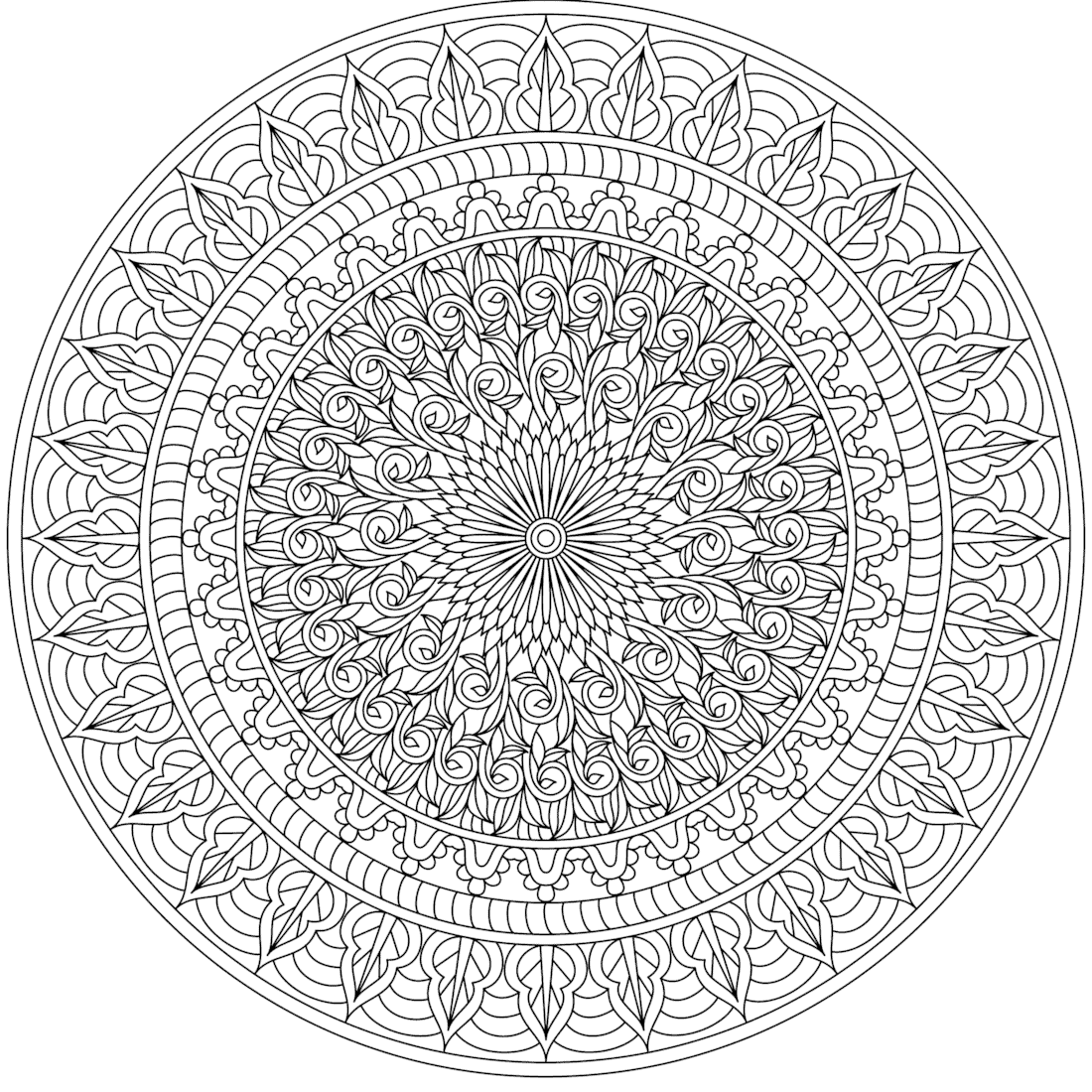 mandala coloring pages printable mandala coloring pages printable