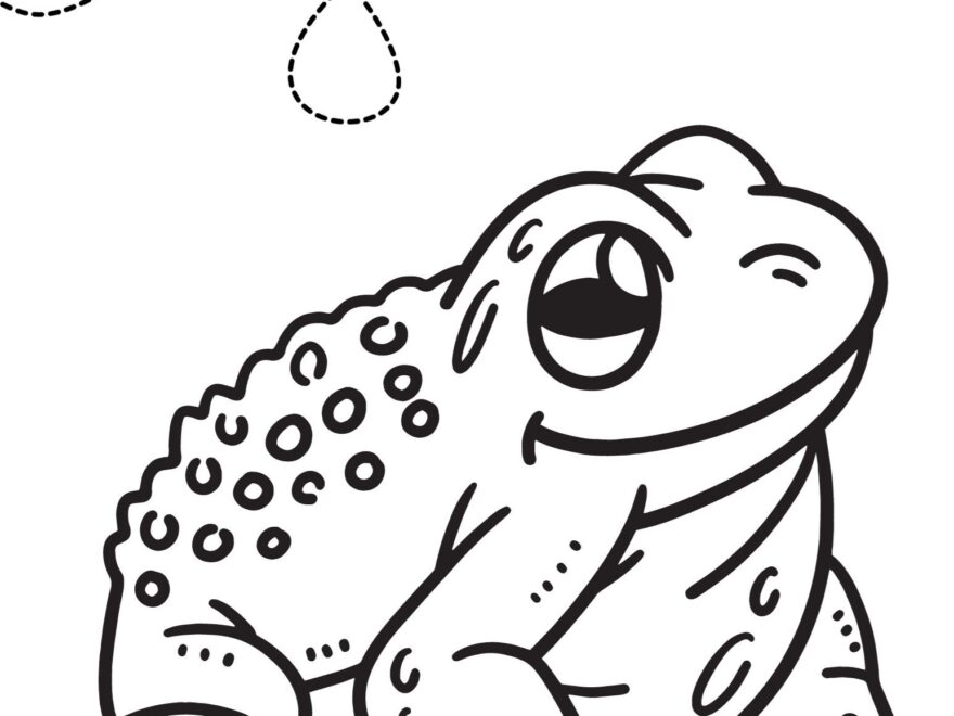 Free Frog Coloring Pages To Print Crafty Morning