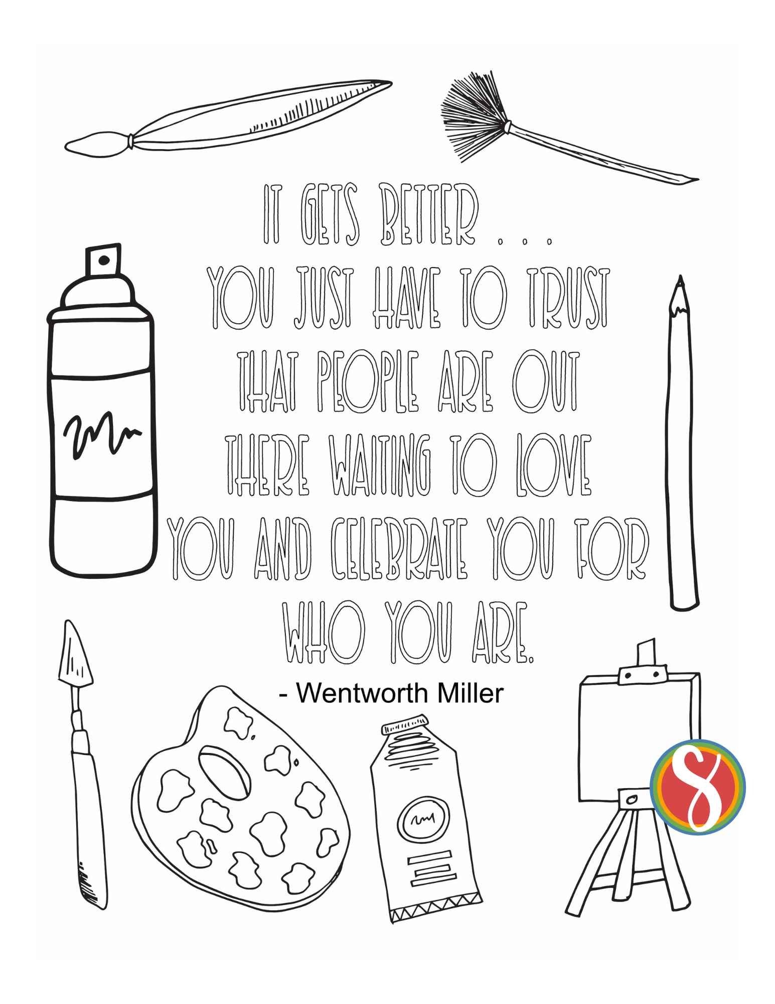 mental health coloring pages mental health coloring pages