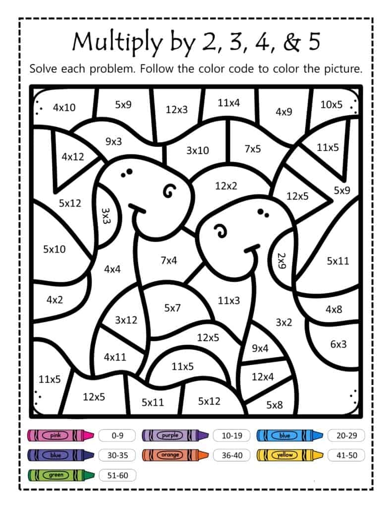 multiplication worksheets with coloring multiplication worksheets with coloring