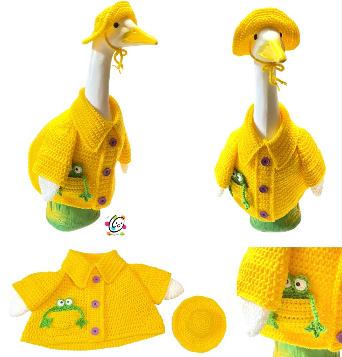 Free Pattern Rainy Day Goose Snappy Tots