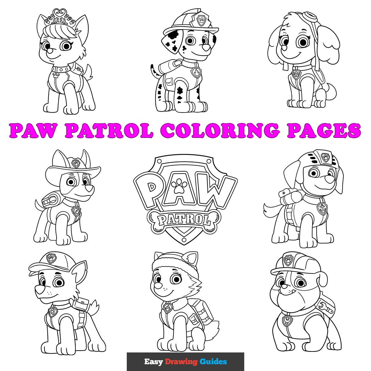 paw patrol coloring pages free printable paw patrol coloring pages free printable