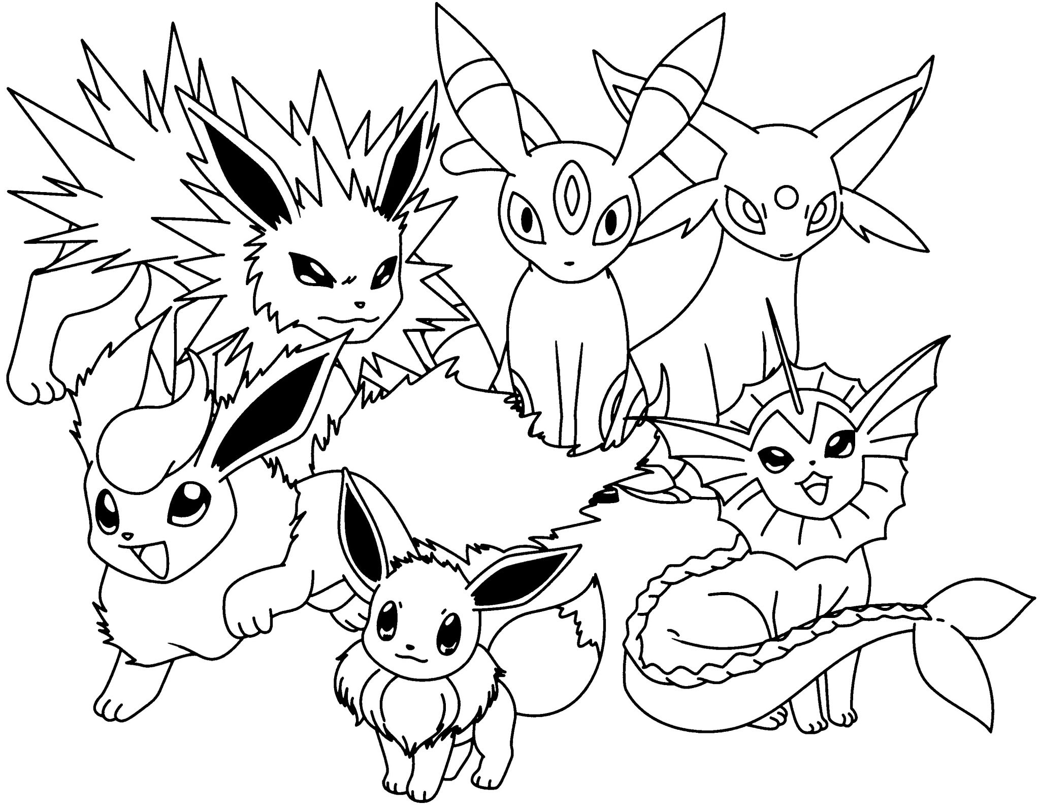 pokemon free coloring pages