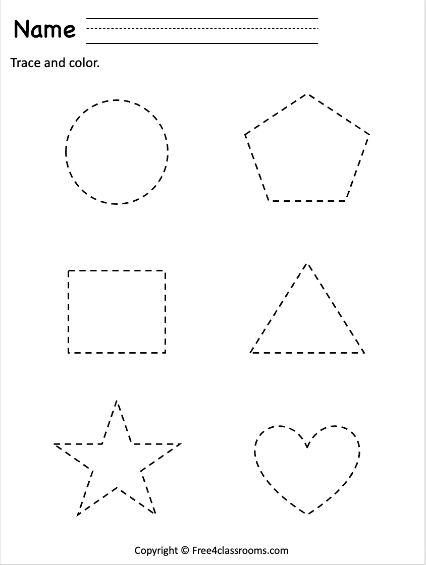 tracing worksheets for preschoolers tracing worksheets for preschoolers