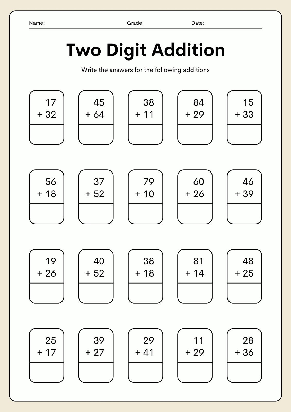 Free Printable 2nd Grade Math Worksheets Canva Free Printable 2nd Grade Math Worksheets Canva