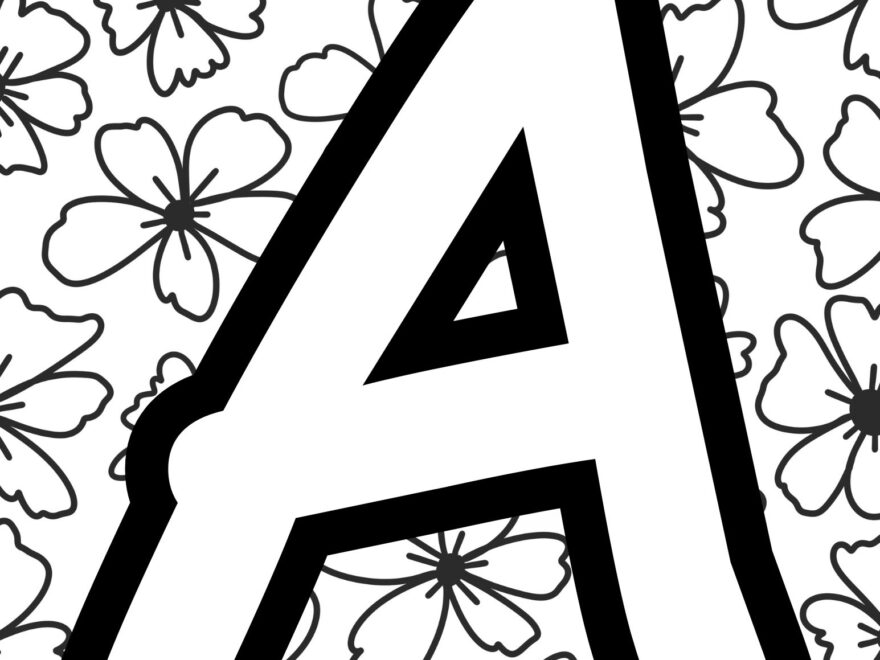 Free Printable ABC Coloring Pages Learn Alphabet Letters Skip To My Lou