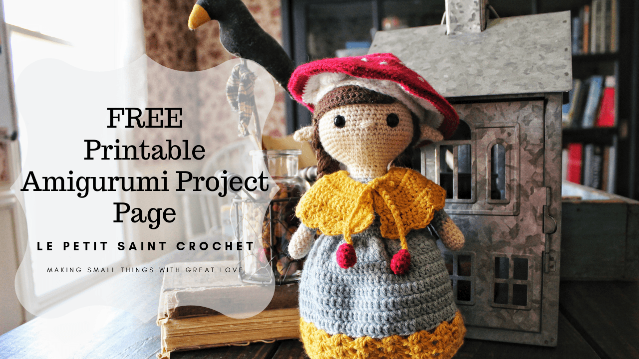 Free Printable Amigurumi Crochet And Knit Project Pages Elise Rose Crochet
