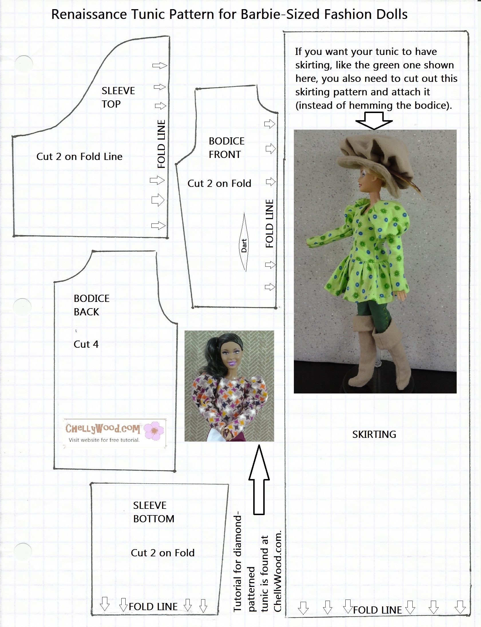 FREE Printable Barbie Doll Clothes Patterns Free Doll Clothes Patterns FREE Printable Barbie Doll Clothes Patterns Free Doll Clothes Patterns