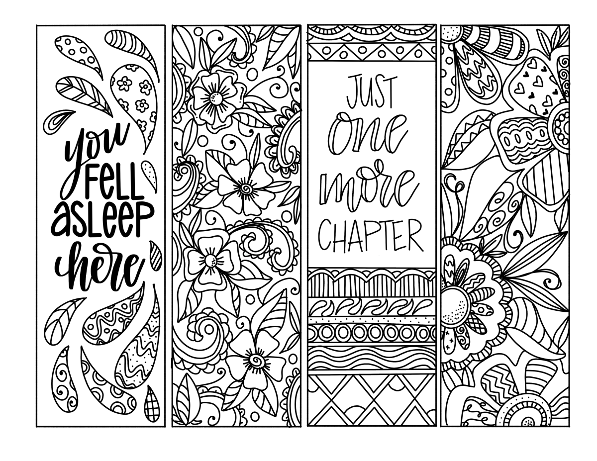 Free Printable Coloring Bookmarks Amy Latta Creations Free Printable Coloring Bookmarks Amy Latta Creations
