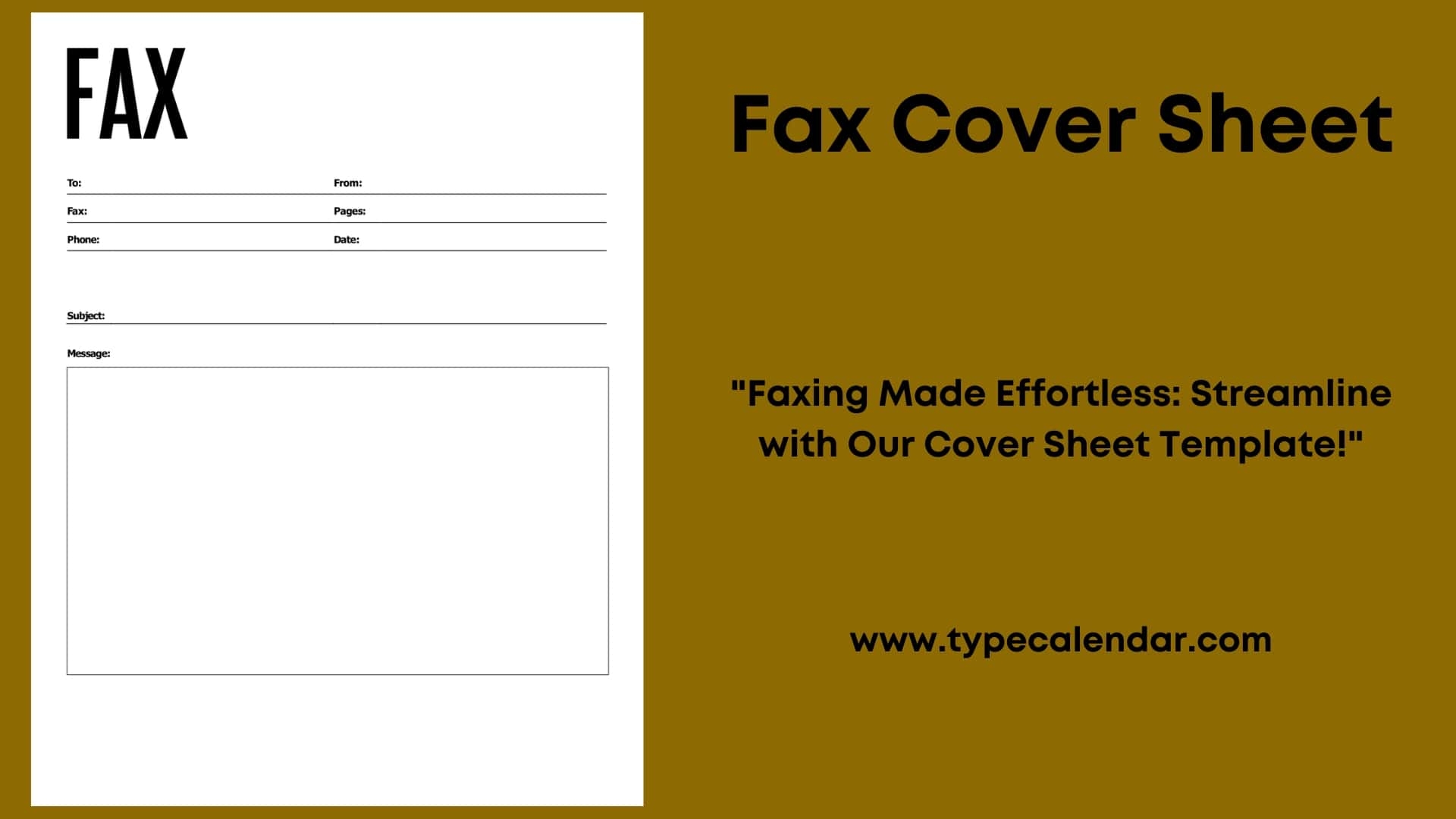 Free Printable Fax Cover Sheet Templates PDF Word Google Docs  Free Printable Fax Cover Sheet Templates PDF Word Google Docs