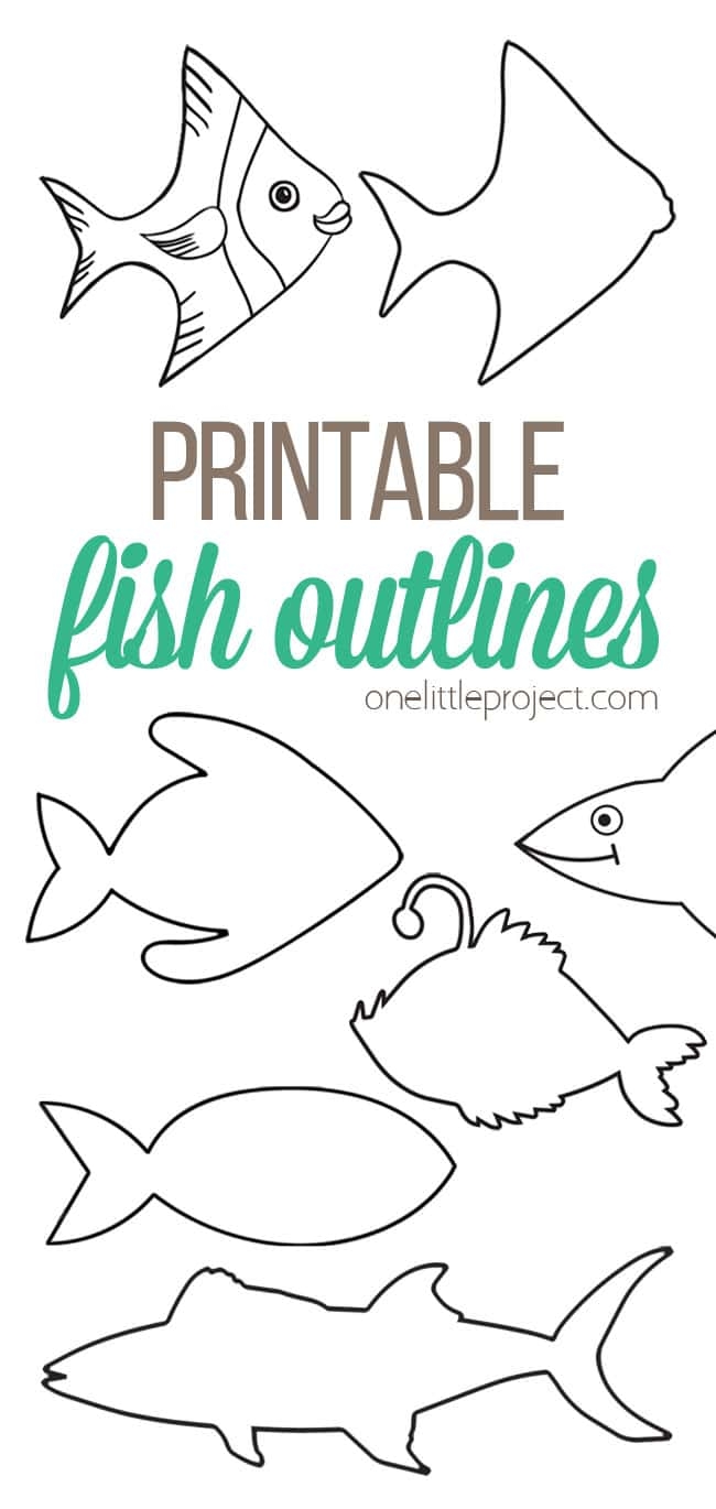 printable fish pattern