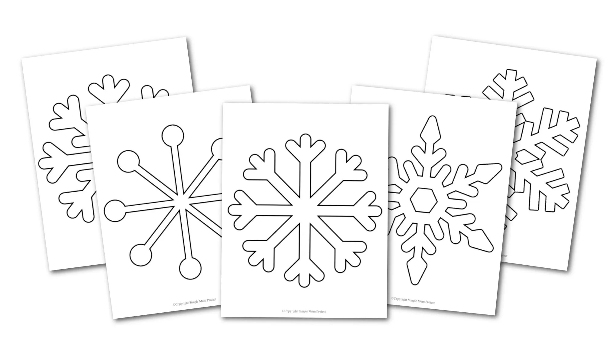 free printable snowflake patterns