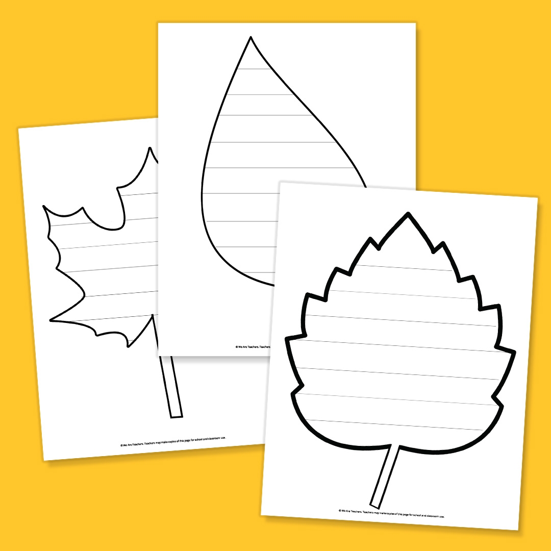 Free Printable Leaf Template Bundle For Fall Free Printable Leaf Template Bundle For Fall