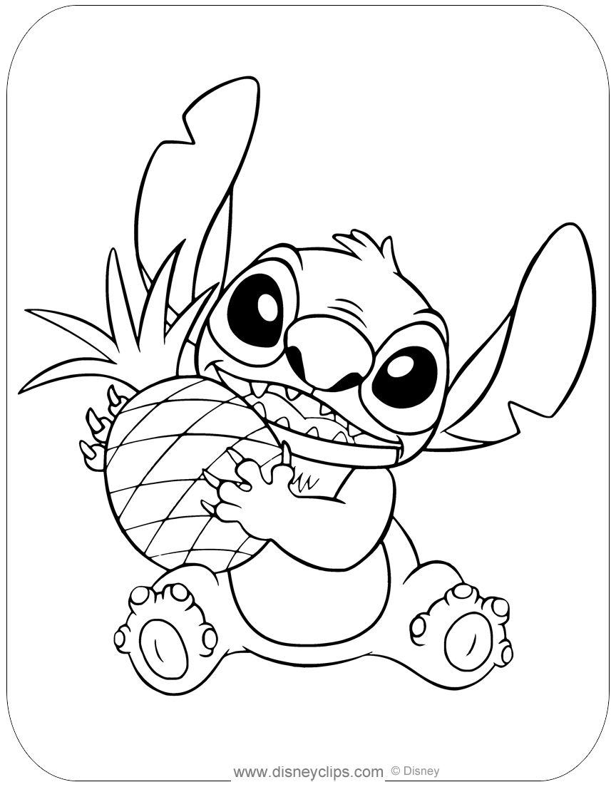lilo and stitch coloring pages