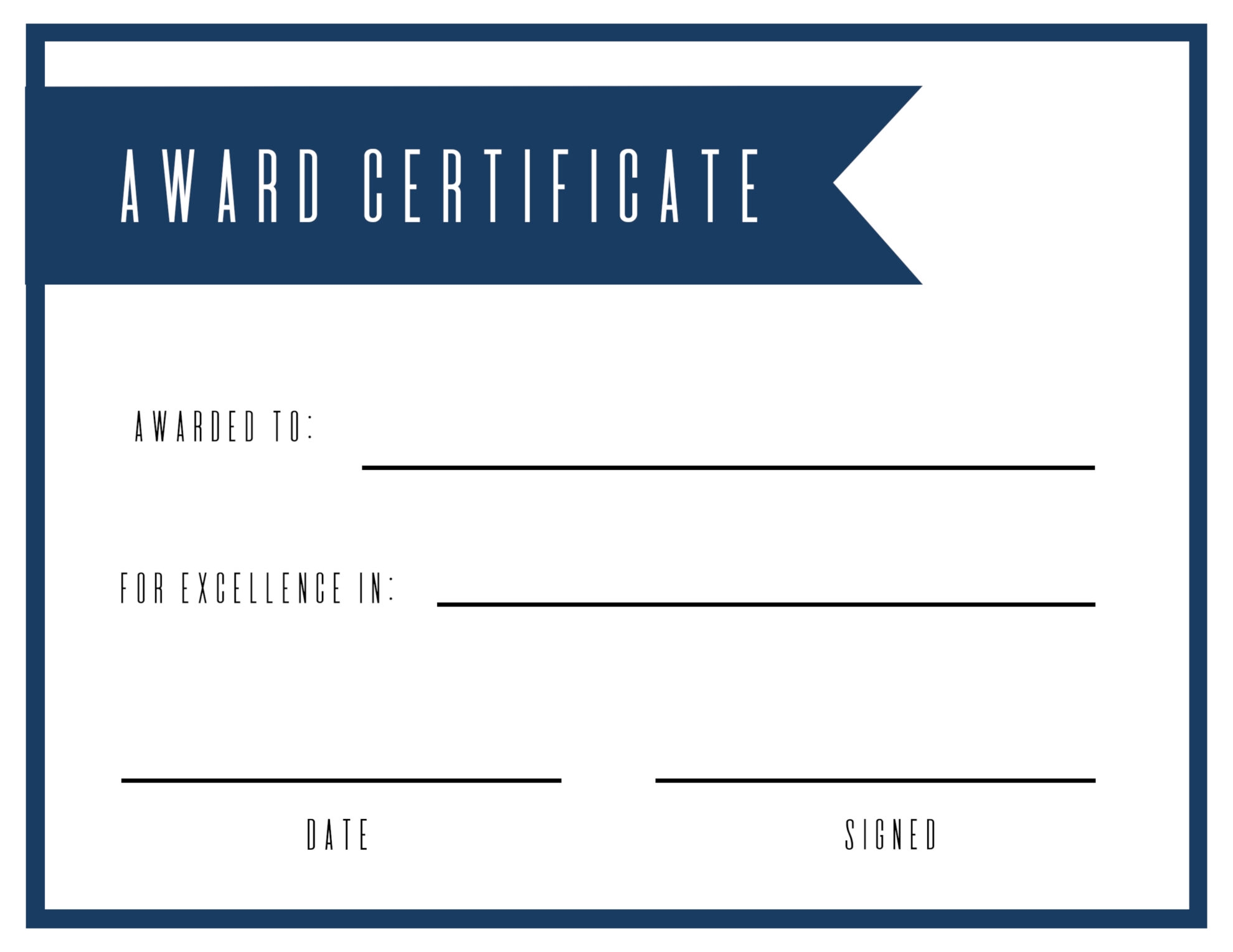 Free Printable Physical Education Award Certificates Free Printable Physical Education Award Certificates